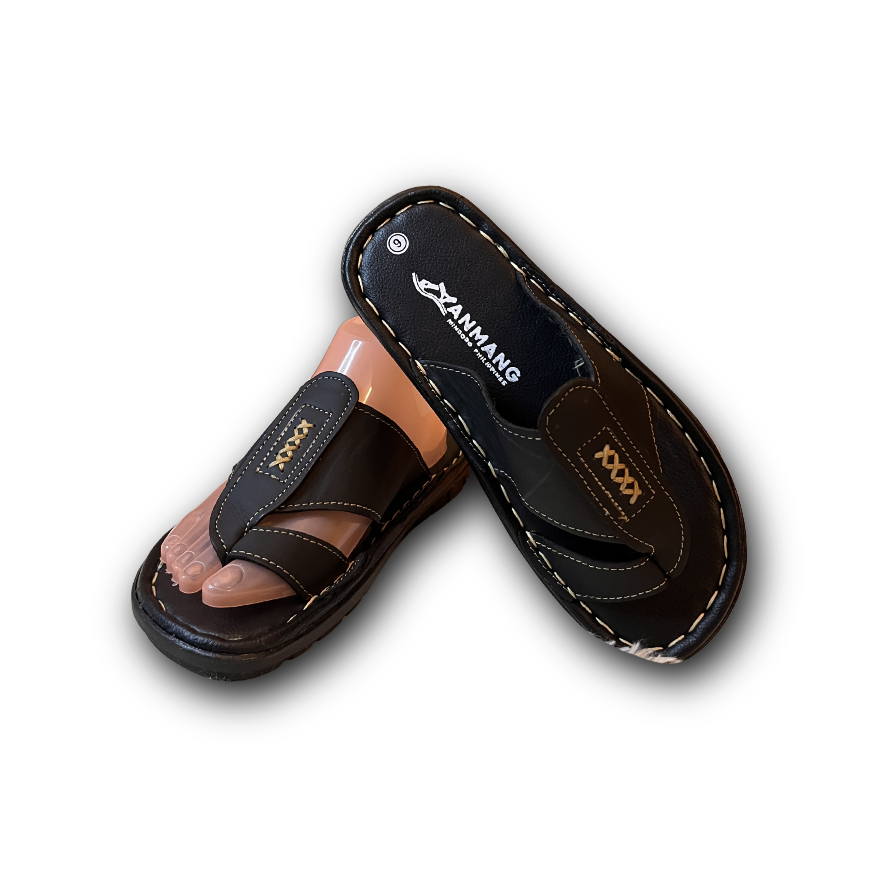 Buid leather slippers