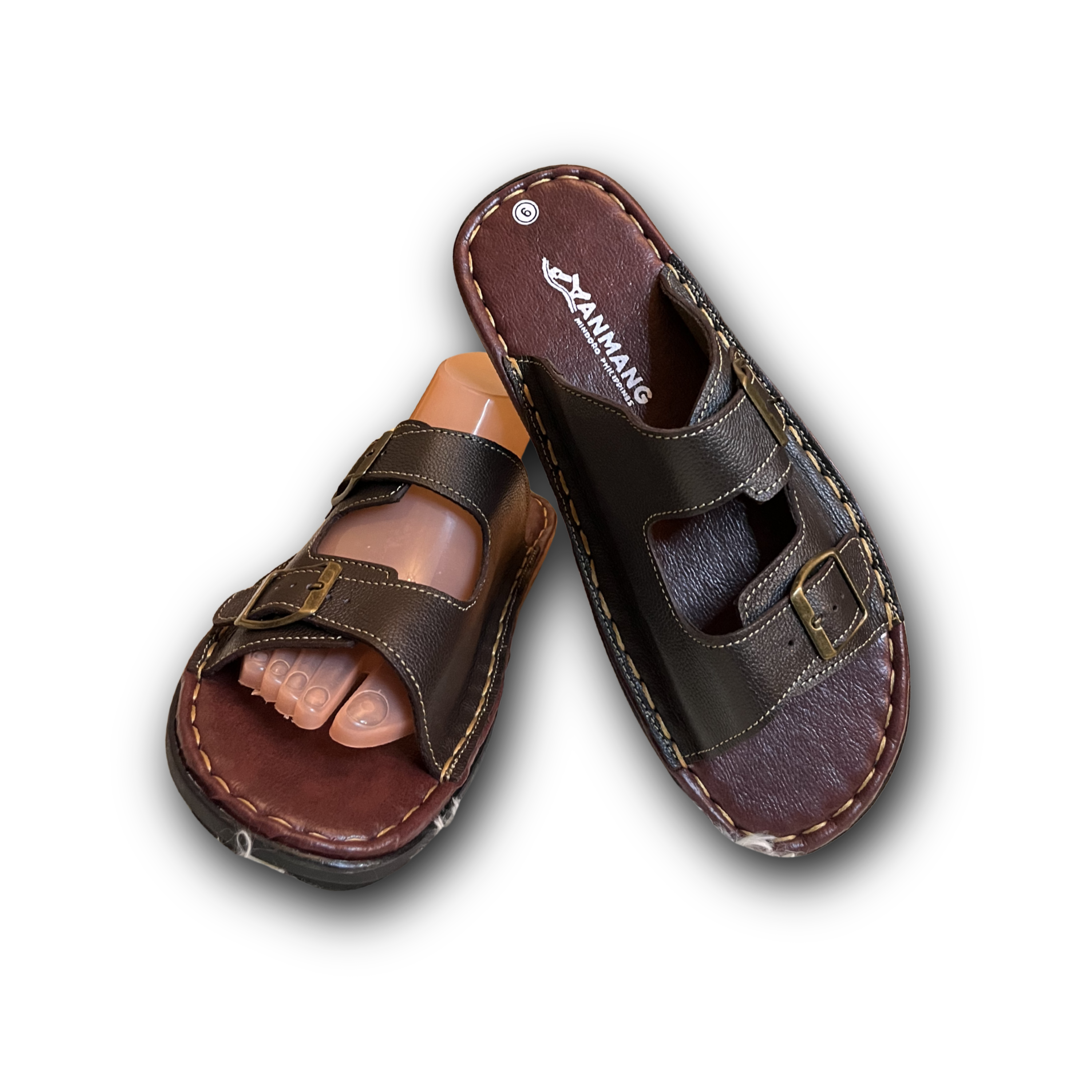 Kulta leather slippers