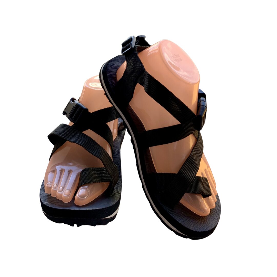 Black Likha strappy sandals